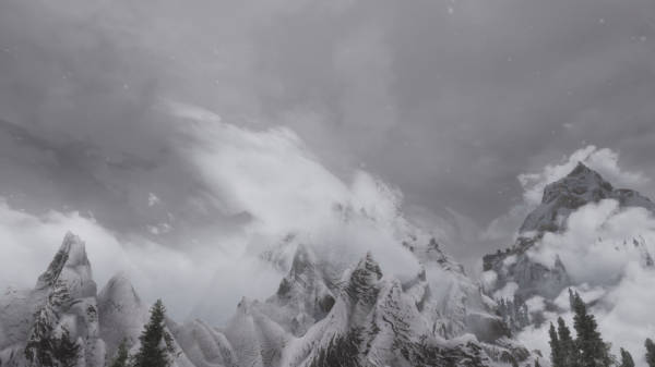 Доступны горные 8К-текстуры для The Elder Scrolls V: Skyrim